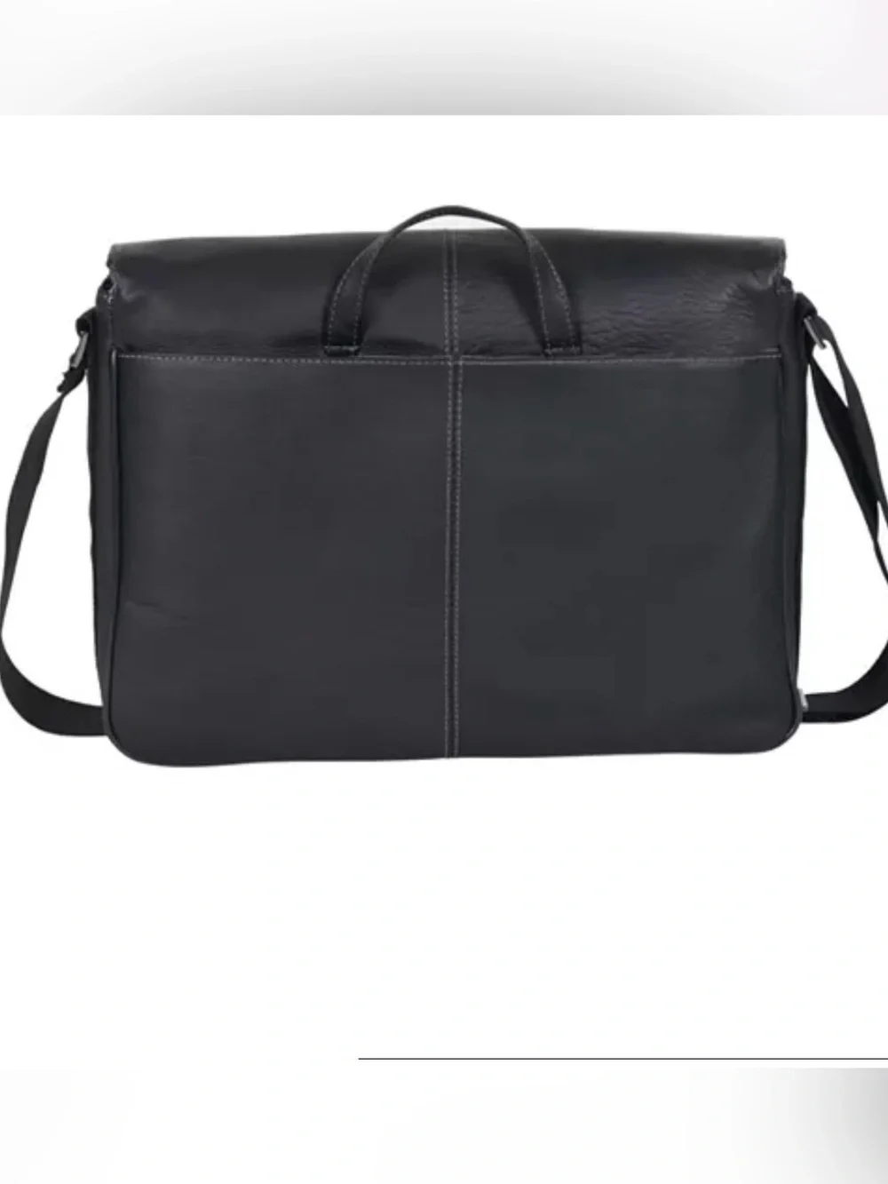 Kenneth Cole Reaction Columbian Leather Messenger Bag